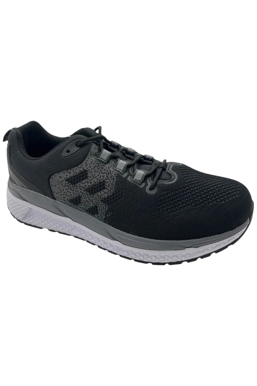 Propet Men's Ultra 267 Running Shoes Black/Gray - EEE